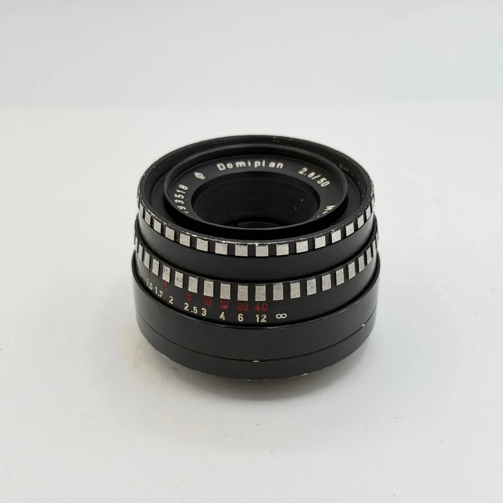 Meyer-Optik Görlitz Domiplan 50mm f2.8 M42 Mount Zebra Vintage Lens 3193518